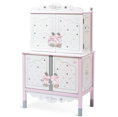 DeCuevas Деревянный игровой центр  с аксессуарами для куклы серии Скай (54824)