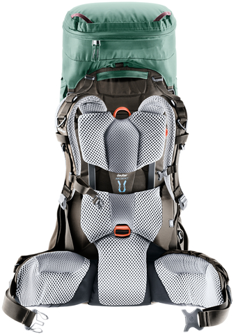 Картинка рюкзак туристический Deuter Aircontact Pro 55+15 SL Arctic/Coffee - 2