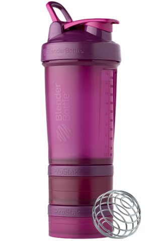 Картинка шейкер Blender Bottle ProStak V2 Plum - 1