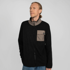 Fleece Full Zip Black