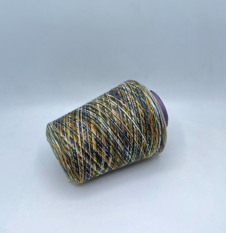 Cariaggi для Missoni (пр.Италия).art-CashSeta 2/28 1400м/100гр, 30% Шелк, 70% Кашемир, цвет-Мультиколор(527/663/707/70), арт.31022