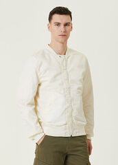 Бомбер Alpha Industries L-2B Blood Chit Gen II Off White (Белый)