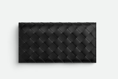 Бумажник Bottega Veneta черный