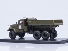 KRAZ-256B Tipper 6x6 khaki 1:43 Start Scale Models (SSM)