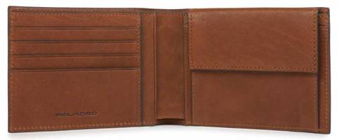 Кошелек мужской Piquadro Black Square, светло-коричневый, кожа натуральная (PU257B3R/CU)
