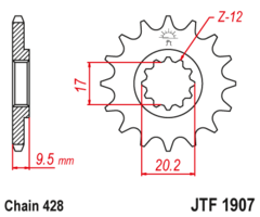 Звезда JT JTF1907