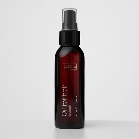 Tashe professional Масло для волос термозащита liquid silk,макадамия,авокадо,миндальное (tsh84)100мл