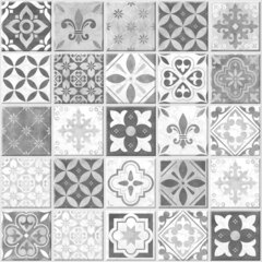 Декоративная стеновая панель ПВХ Пэчворк Грэй 482х482 мм