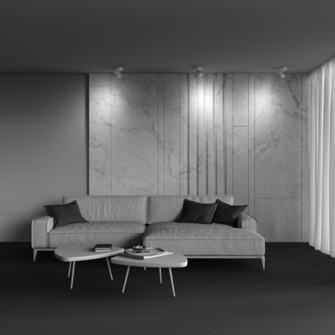 Потолочный светильник Maytoni Onda C024CL-18W4K-W-1