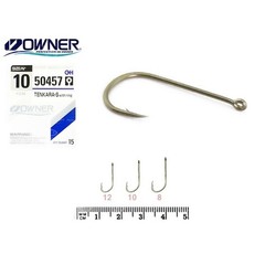 50457 № 12 Крючки OWNER TENKARA-S with ring / продажа от 5 уп.