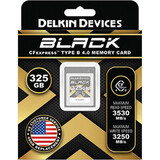 Карта памяти Delkin Devices Black 4.0 CFexpress Type B 325GB, R/W 3530/3250 МБ/с