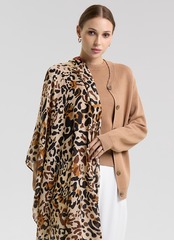 Шарф/ Палантин «Русский кот»