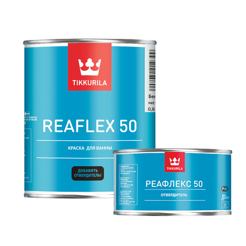 Tikkurila Reaflex 50 / Тиккурила Реафлекс 50 эмаль для ванн и бассейнов