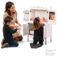 DeCuevas Деревянный игровой центр  с аксессуарами для куклы серии Скай (54824)
