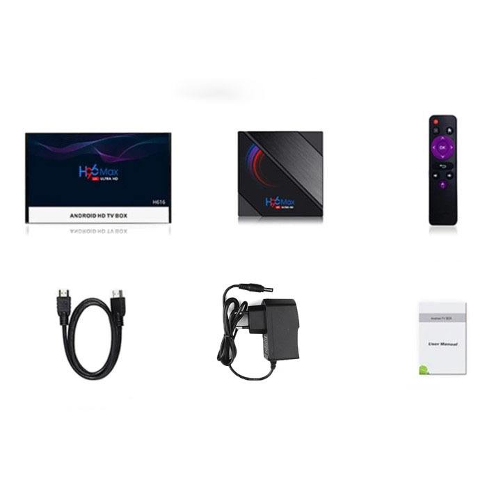 Smart tv box h96 max