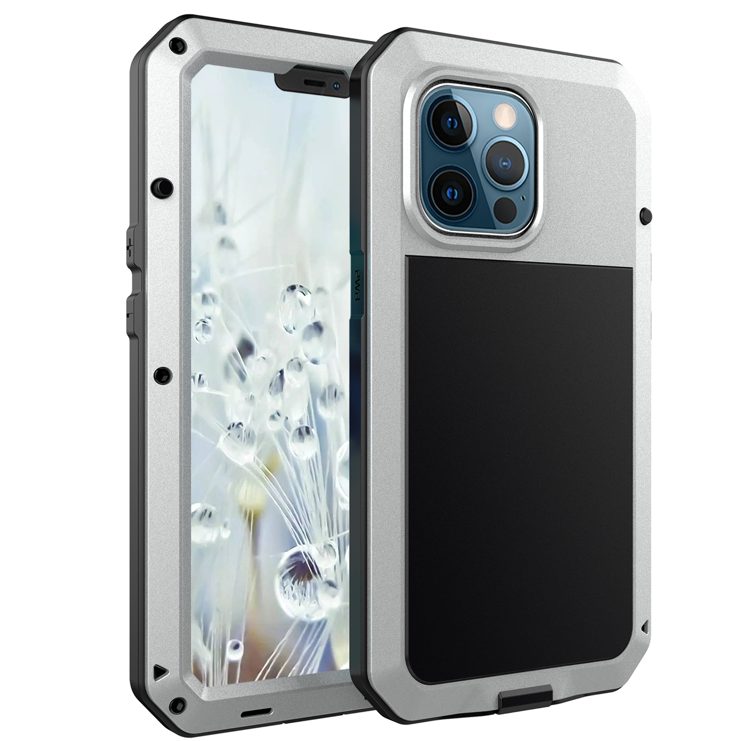 Купить Чехол бронированный Taktik Extreme для iPhone 13 Pro Max (Серебро)  за 2290 руб, в Чехолере