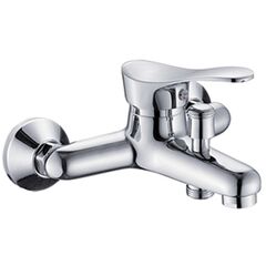 Смеситель для ванны, РМС, корот изл, с картриджем, хром, SL86-009