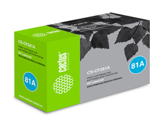 Лазерный картридж Cactus CS-CF281A (HP 81A) черный для HP LaserJet M604dn, M604n, M605dn, M605n, M605x, M606dn, M606x, M630 series, M630dn, M630f, M630h, M630z (10'500 стр.)