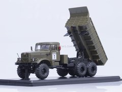 KRAZ-256B Tipper 6x6 khaki 1:43 Start Scale Models (SSM)