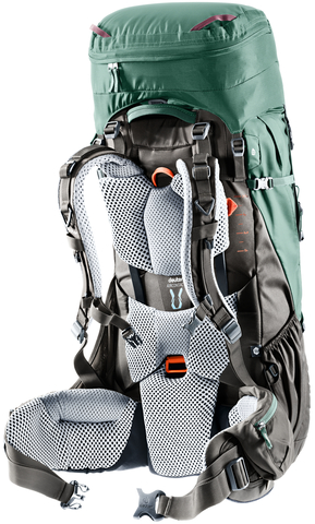 Картинка рюкзак туристический Deuter Aircontact Pro 55+15 SL Arctic/Coffee - 5