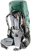 Картинка рюкзак туристический Deuter Aircontact Pro 55+15 SL Arctic/Coffee - 5