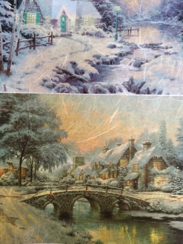 рисовая карта А4 