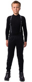 Детские лыжные разминочные брюки NordSki Premium Black