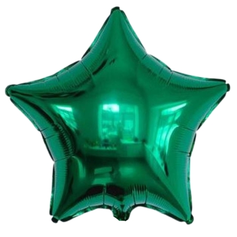 Звезда Темно зеленая, 45 см