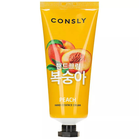 Consly Peach Hand Essence Cream Крем-сыворотка для рук с экстрактом персика Peach