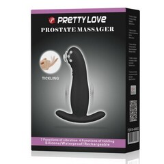 Массажер простаты с имитацией движения пальца