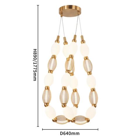 Подвесной светодиодный светильник Favourite Perler 4559-2PC