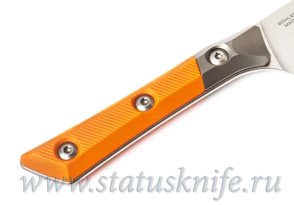 Нож Microtech Kitchen Utility Ember 3400B-10EM Bolster