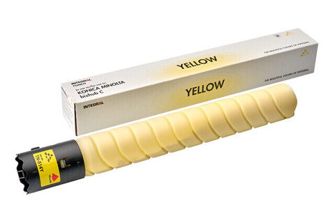 Тонер-картридж Integral для Konica Minolta TN-514Y желтый