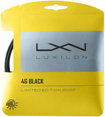 Теннисная струна Luxilon 4G Black - 1,25 Set (12,2 м), арт. WR8308201125
