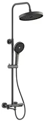 Душевая система тропический душ BELZ B25713-3 латунь, графит