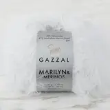 Пряжа Gazzal Marilyn & Merinos 8251 мел