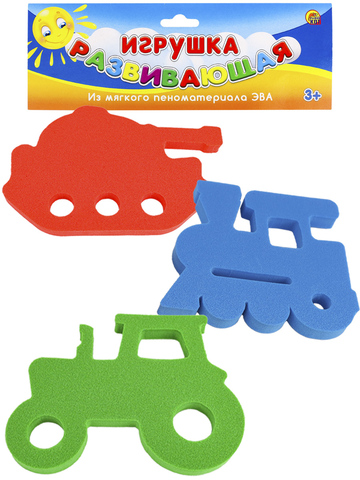 Развивающая игрушка из ЭВА Веселые Фигурки 