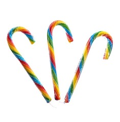 Карамель новогодняя «Трость разноцветная», 11 г