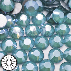 Купите бордовые стразы клеевые холодной фиксации Frozen Blue Zircon Морозный Голубой Циркон