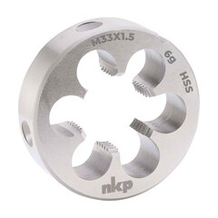 Плашка М33х1,5 DINEN22568 HSS 6g 65х18мм NKP 240333N