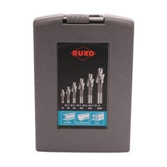 Набор цековок М3-M10 DIN373 (проходные, ср. точности) HSS 6шт Ruko 102451RO