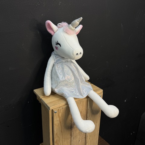 Единорожка плюшевая в платье