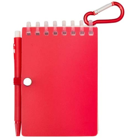 Lig Mini набор из блокнота в мягкой обложке из переработанного пластика и шариковой ручки (синие чернила)