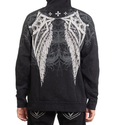 Affliction | Худи мужское Aguilas Hoodie A28110 сзади