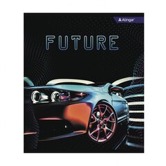
          Тетрадь 36л., А5, клетка, Alingar "Future Car", скрепка, мелованный картон (стандарт) , блок офсет, 4 дизайна в пленке т/у