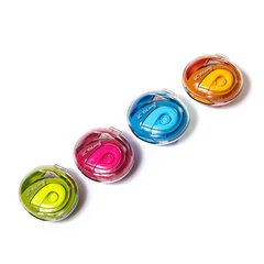 
          Точилка пластиковая Yalong, 1 отверстие, фигурная, с контейнером, цвет ассорти