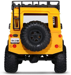 Радиоуправляемый внедорожник Land Rover Defender 4WD 1:12 - MN-98-YELLOW