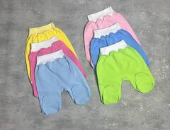 Ползунки однотонные гусарики (футер) РАСПРОДАЖА