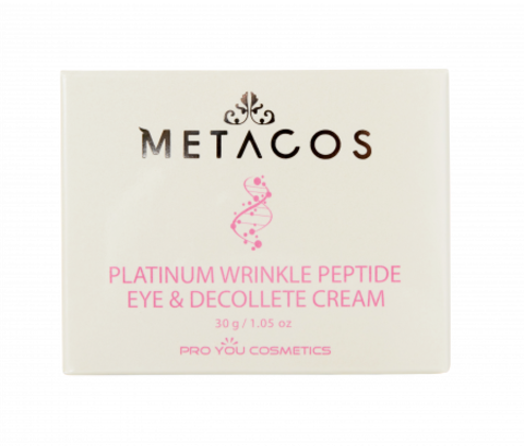 Pro You Metacos Platinum Wrinkle Крем вокруг глаз и зоны декольте, 30 г | Metacos Platinum Wrinkle Peptide Eye & Decollete Cream