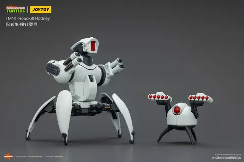 Фигурки Роботы-охранники Роудкилл Роднеис из мультфильма Черепашки Ниндзя 1/18
